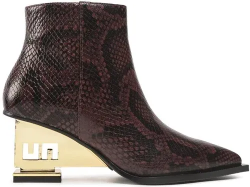 Členková obuv United Nude - Un Bootie Mid 10691750143 Dark Cherry Členková obuv United Nude - Un Bootie Mid 10691750143 Dark Cherry