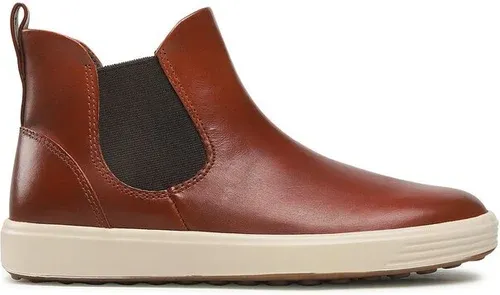 Členková obuv s elastickým prvkom ECCO - Soft 7 W 47046301053 Cognac