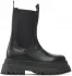 Členková obuv s elastickým prvkom STOKTON - BLK66 Nero