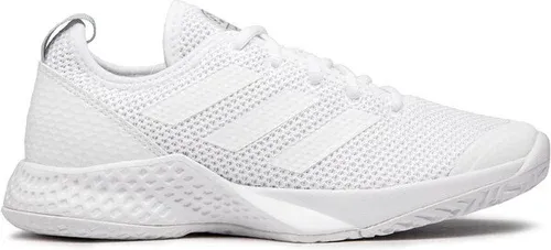 Topánky adidas - CourtFlash W GW2519 White/White/White