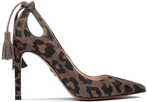 Lodičky Baldowski - D01468-1451-046 Panterka Eti Cappuccino/Zamsz Cappuccino