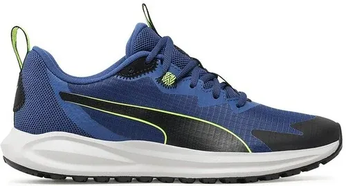 Topánky Puma - Twitch Runner Trail 376961 04 Blue/Lime Squeeze/Black