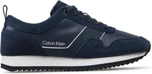 Sneakersy Calvin Klein - Low Top Lace Up Lth HM0HM00881 Calvin Navy DW4
