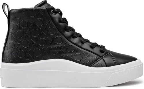 Sneakersy Calvin Klein Jeans - Cupsole Wave High Top-Hf HW0HW01330 Ck Black BAX