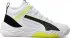 Sneakersy Puma - Rebound Future Evo Core 386379 Puma White/Black/Light Lime