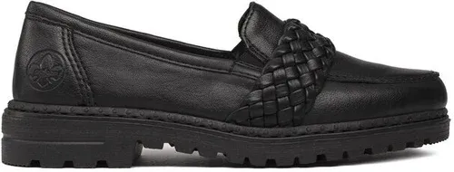 Poltopánky Rieker - 54850-00 Schwarz