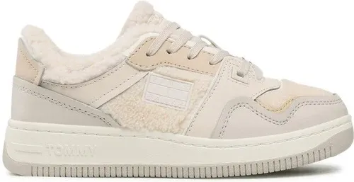 Sneakersy TOMMY JEANS - Warm Basket EN0EN01969 Stony Beige ACE