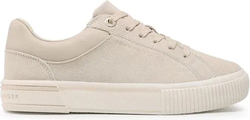 Sneakersy Tommy Hilfiger - Warmlined Lace Sneaker FW0FW06755 Classic Beige ACI