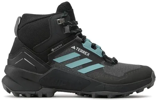 Topánky adidas - Terrex Swift R3 Mid Gtx W GORE-TEX HP8712 Cblack/Minton/Grefiv