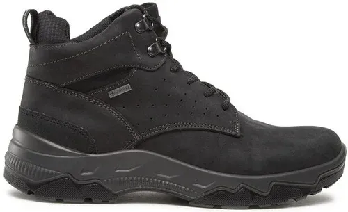 Šnurovacia obuv Salamander - GORE-TEX Ralley 31-70605-61 Black