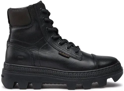 Členková obuv G-Star Raw - Noxer Hgh Lea Nyl 2241 020817 Blk/Blk