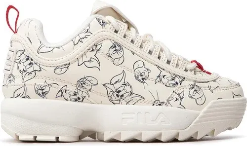 Sneakersy Fila - Wb Disruptor Aop Kids FFK0093.10005 Marshmallow