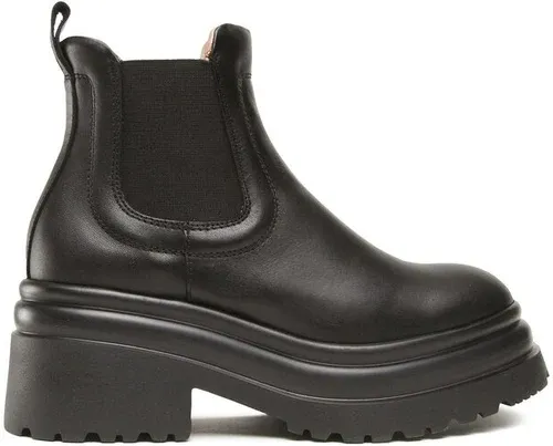 Členková obuv Pollini - SA21426G0FTC0000 Nero Členková obuv Pollini - SA21426G0FTC0000 Nero
