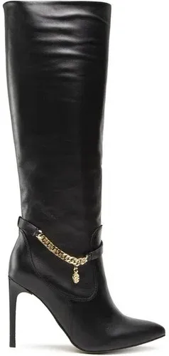 Čižmy Karino - 4453/076-P Czarny/Lico