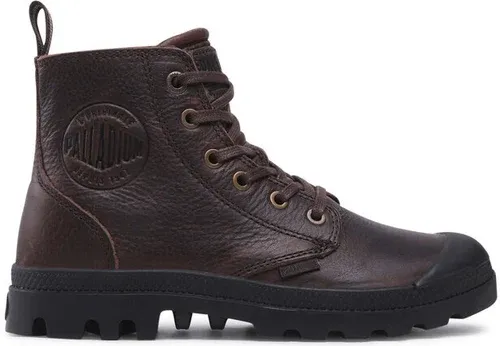 Outdoorová obuv Palladium - Pampa Zip Lth Ess 76888-248-M Bison