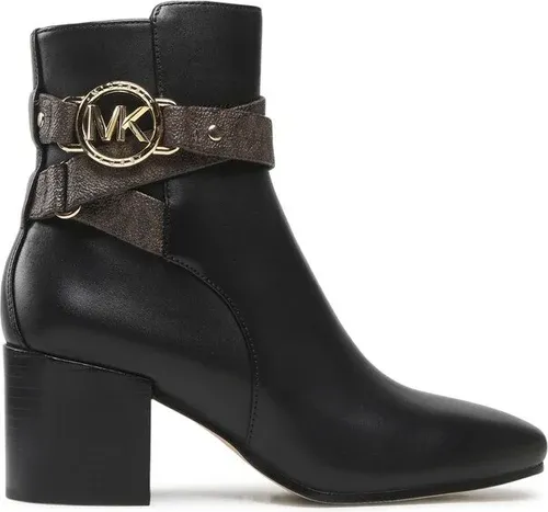 Členková obuv MICHAEL Michael Kors - Rory Mid Bootie 40F2ROME3L Blk/Brown