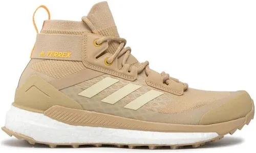 Topánky adidas - Terrex Free Hiker Primeblue GZ0335 Beige Tone/Sandy Beige/Flash Orange