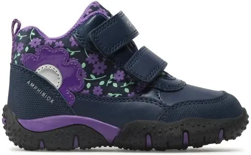 Šnurovacia obuv Geox - B Baltic G.B Abx A B2654A 0CEMN C4269 S Navy/Purple