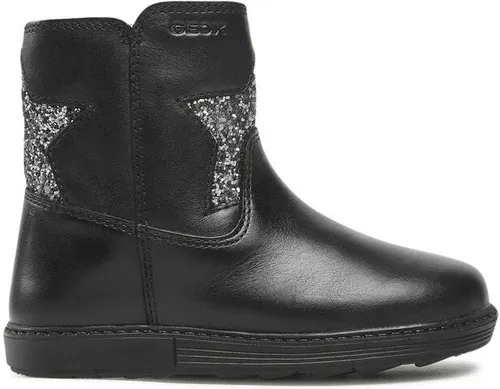 Čižmy Geox - B Hynde G. B B262FB 085EW C0005 S Black/Dk Gray