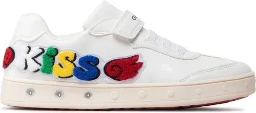 Sneakersy Geox - J Skylin G. C J268WC 000BC C0050 DD White/Red
