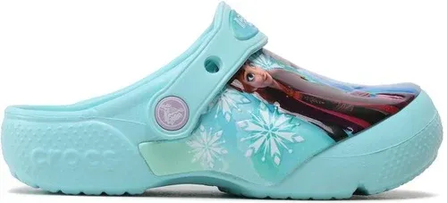 Šľapky Crocs - Fldisneyfrozenllclog K 207465 Ice Blue