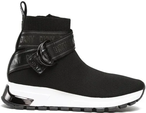 Sneakersy DKNY - Miley-Slip On K3240382 Black/White 005
