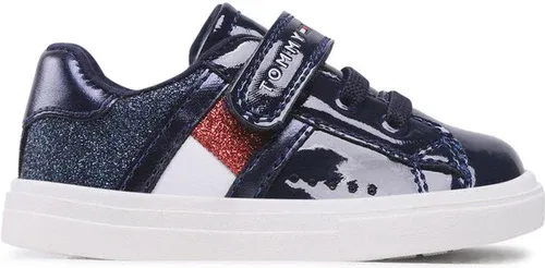 Sneakersy Tommy Hilfiger - Low Cut Lace-Up /Velcro Sneaker T1A9-32298-1160 M Blue 800