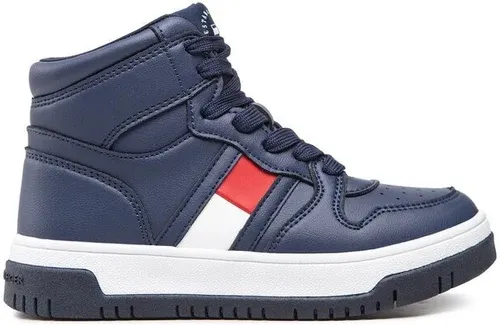 Sneakersy Tommy Hilfiger - High Top Lace-Up Sneaker T3B9-32485-1351 M Blue 800