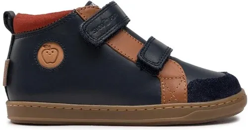 Šnurovacia obuv Shoo Pom - Bouba New Scratch N4BRAY0401 Navy/Camel/Rust