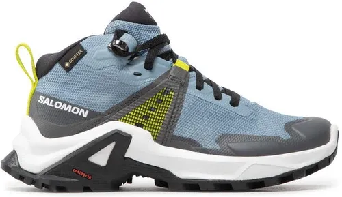 Trekingová obuv Salomon - X Raise Mid Gtx GORE-TEX J 470716 09 M0 Faded Denim/Indigo Bunting/Acid Lime