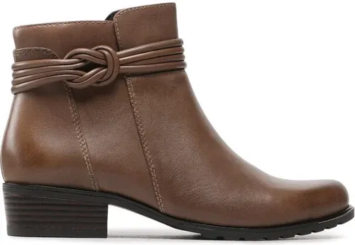 Členková obuv Caprice - 9-25307-29 Taupe Nappa 341
