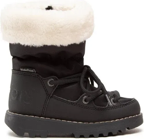 Čižmy Kickers - Kickneosnow Kid 911530-30 M Noir 8