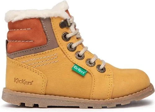 Čižmy Kickers - 909850-10 S Jaune Camel