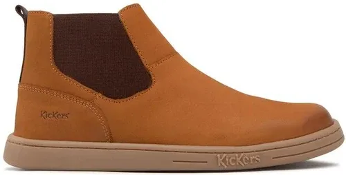 Šnurovacia obuv Kickers - Tackbo 829881-30 D Camel 116