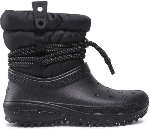 Snehule Crocs - Classic Neo Puff Luxe 207312 Black