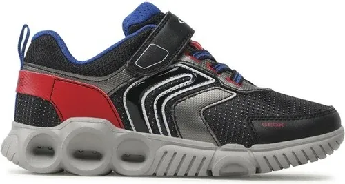 Sneakersy Geox - J Wroom B.B J25GAB 0FUCE C0048 D Black/Red