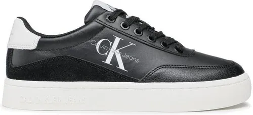 Sneakersy Calvin Klein Jeans - Classic Cupsole Lth-Su Mono W YW0YW00699 Black/White 0GJ