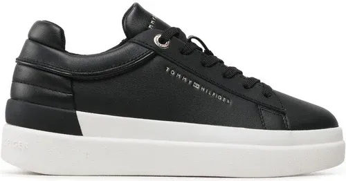 Sneakersy Tommy Hilfiger - Feminine Elevated Sneaker FW0FW06511 Black/Gold 0GL