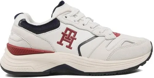 Sneakersy TOMMY HILFIGER - Modern Preppy Runner FW0FW06867 White/Rwb 0K8