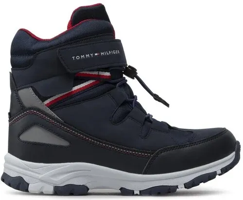 Snehule Tommy Hilfiger - Tech Bootie T3B5-32542-1487 Blue 800