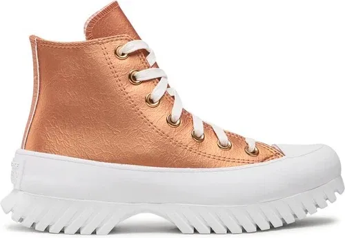 Plátenky Converse - Ctas Lugged 2.0 Hi A01304C Copper/Terra Blush/White