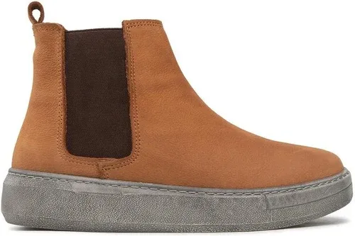 Členková obuv s elastickým prvkom Manitu - 990158-02 Nuss