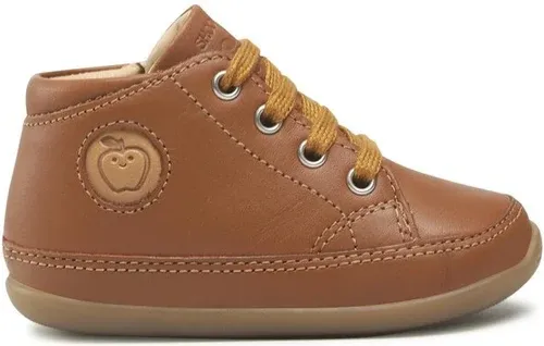 Šnurovacia obuv Shoo Pom - Cupy Zip Lace N4AEBD0401 Camel