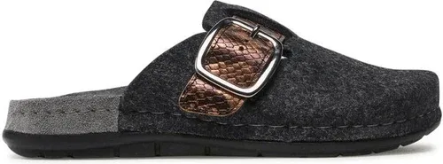 Papuče Rohde - 6190 Black/Grey 96