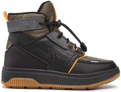 Šnurovacia obuv Crosby - 228204/06-03 Black/Khaki