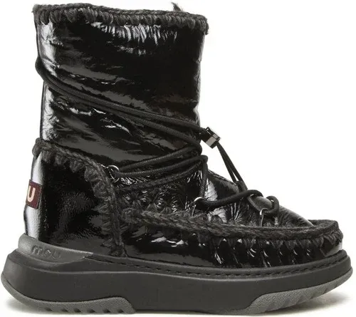 Topánky Mou - Jogger Snowboot Short FW421007C Patblk