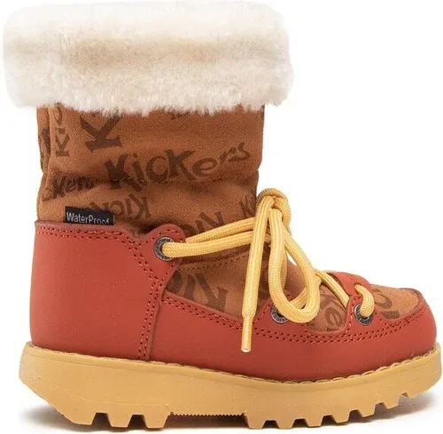 Snehule Kickers - Kickneosnow Kid 911531-30 M Camel Rouille 114