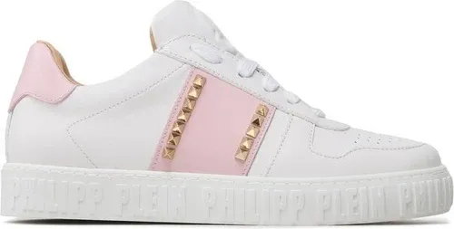 Sneakersy PHILIPP PLEIN - Studs AABS USC0183 PLE010N White/Rose 0103