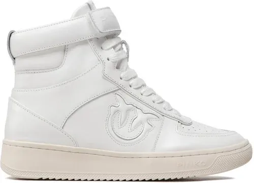 Sneakersy Pinko - Lorena Basket Hi Sneaker AI 22-23 BLKS1 1H214S A08S White Z04
