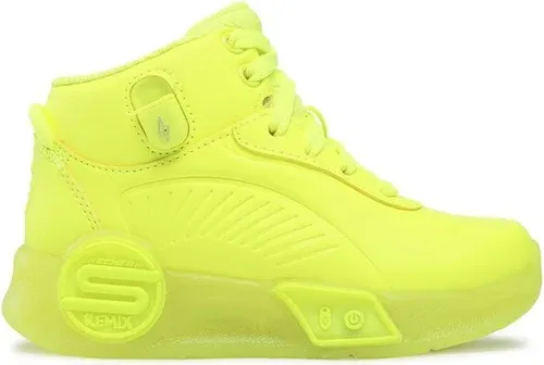 Sneakersy Skechers - S-Lights Remix 310100L/NYEL Neon/Yellow